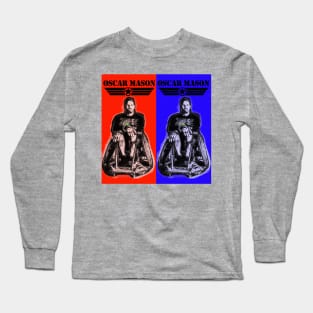 Oscar Mason Red & Blue Long Sleeve T-Shirt